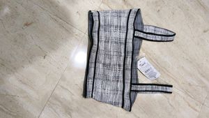 Stylish Tweed Crop Top