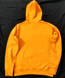 Orange Graphic Hoodie