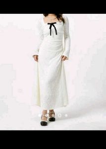 Savana White Lace Dress