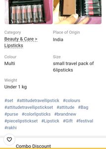 Mini Lipstick Set