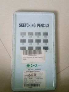 Artist Sketching Pencils