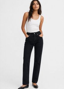 H&M Black Straight fit Jeans New