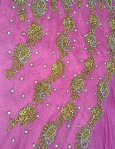 Stunning Pink Embellished Ethnic Gown