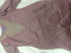 Elegant Embroidered Kurta Set