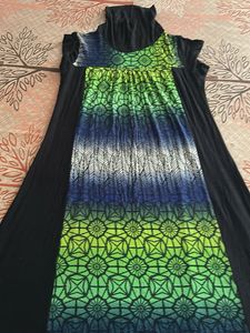 Bohemian Print Maxi Dress