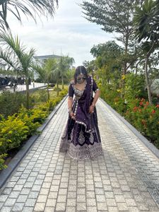 Heavy lehnga choli for engagement and wedding