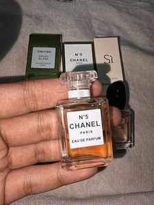 combo of three expensive perfumes