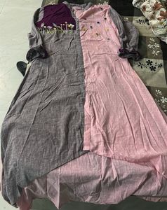 Unique Embroidered Long Kurta