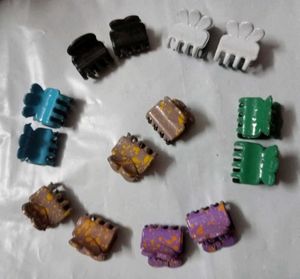 Vibrant Mini Claw Clips Set