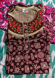 Cozy Printed Nightgowns (Set of 3) - New Nighty