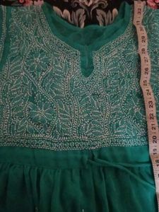 Chikankari Embroidered Dress