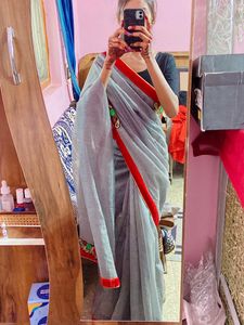 GREY SAREE