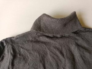 Dark Turtleneck Sweater