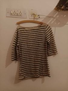 Striped Sparkle Top