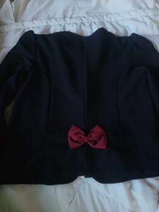 Cute Black Bolero Sweater