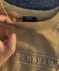 Yellow "Flying Dream" Crewneck Sweatshirt