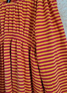 Striped Long Sleeve Tunic
