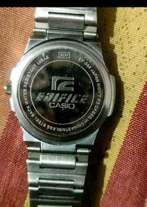 Stylish Casio Watch with Green Dial
