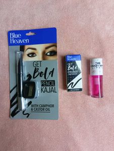 Blue Heaven- Kajal & Eyeliner and Lip oil