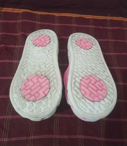 Pink Padded Slide Slippers