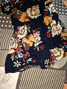 Floral Print Summer Dress jumpsuit short