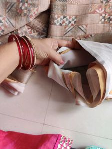Elegant Printed Saree with Blouse