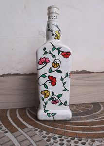 Meenakari Bottle Art