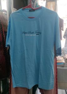 Light Blue Graphic Tee