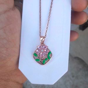 Aesthetic Anti transh Flower Necklace