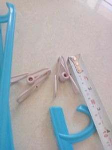 Blue Clothes Hangers