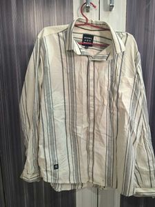 OVERALL Striped Casual Shirt