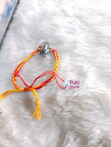 Mahadev Rakhi Pure Silver (One Pec)