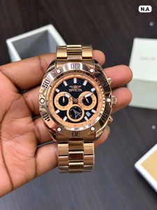 Invicta (COPY)Gold aviator edition 🚀Chronograph W