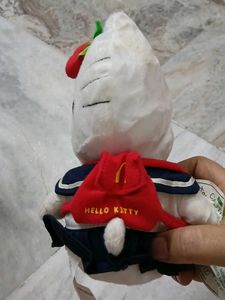 Cute Hello Kitty School Uniform Plush Toy