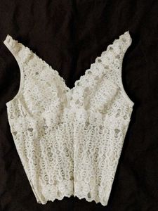 Aesthetic Y2k baddie Lace Camisole Slip Top