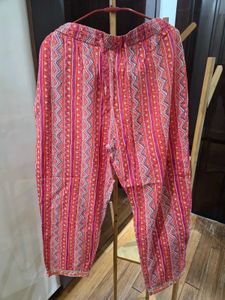 Embroidered Peach Kurta Set
