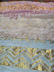 Elegant Dupattas with Gold Print …. COMBO OF 3 🗯️