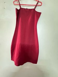 Red Bodycon Mini Dress
