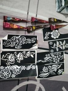 Mehndi Stencils &amp; Cones