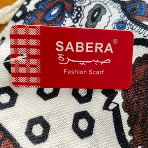 Sabera Fashion Scarf with Paisley Print