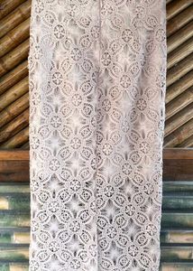 Elegant White Lace Fabric