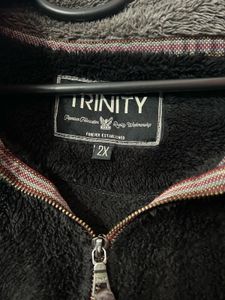 Cozy Brown Fleece Pullover