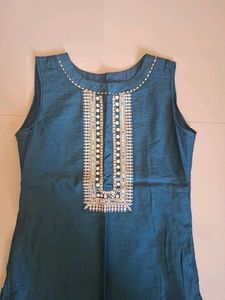 Elegant Teal Kurta Set