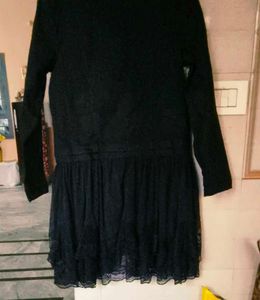 Very Beautiful Net Frill Dress
