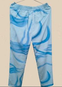 Affordable Blue Swirl Print Co-ord Set