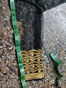 Elegant Black &amp; Gold Blouse