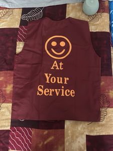 Men's Maroon Vest