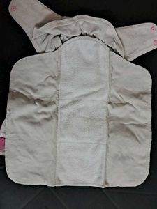Cloth Diaper with Floral Print