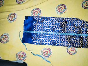 Royal Blue Embroidered kurta