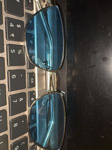 Mac V Stylish Blue Lens Sunglasses